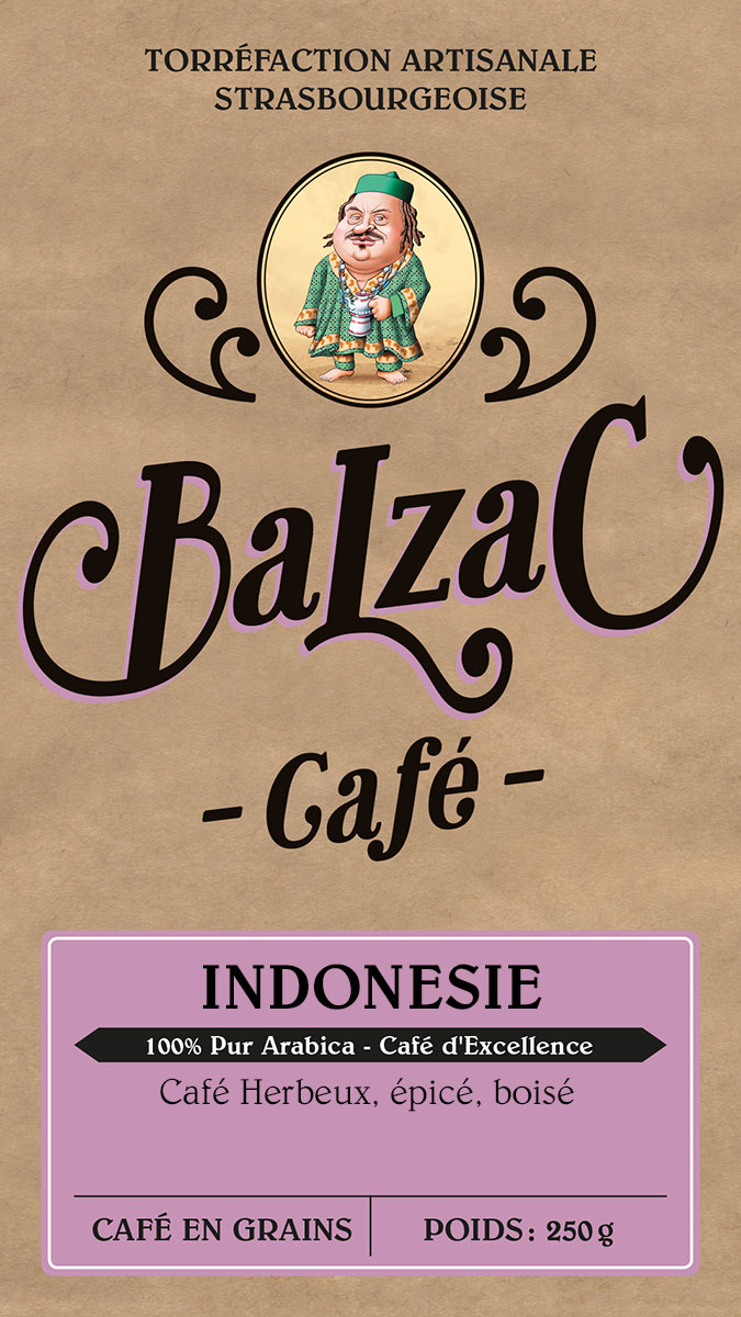 Indonésie Sumatra semi lavé